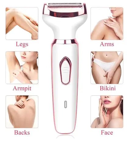 4 - in - 1 Electric Women’s Epilator USB - Eternal flavors