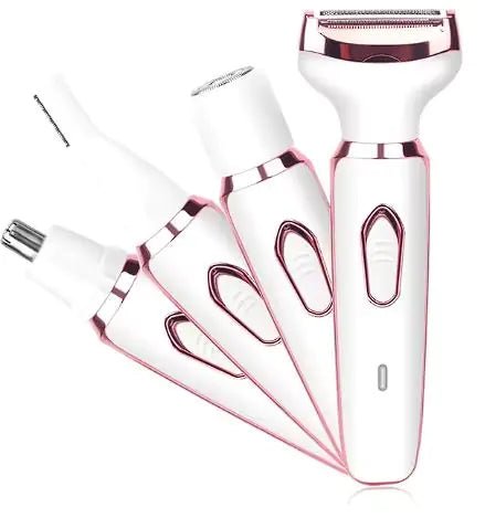 4 - in - 1 Electric Women’s Epilator USB - Eternal flavors