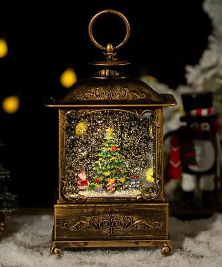 Christmas Decoration Crystal Lamp Music Box - Eternal flavors