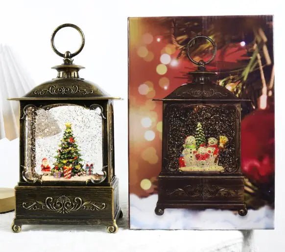 Christmas Decoration Crystal Lamp Music Box - Eternal flavors