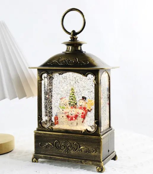 Christmas Decoration Crystal Lamp Music Box - Eternal flavors