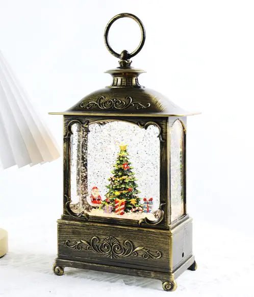 Christmas Decoration Crystal Lamp Music Box - Eternal flavors