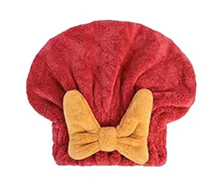 Coral Velvet Hair Towel Cap - Eternal flavors