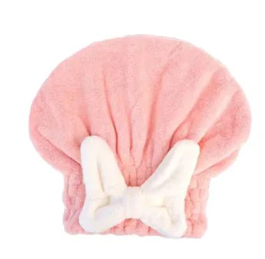 Coral Velvet Hair Towel Cap - Eternal flavors