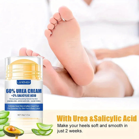 Foot Cream for Softening and Exfoliating Dry, Cracked Hands and Feet - Eternal flavors