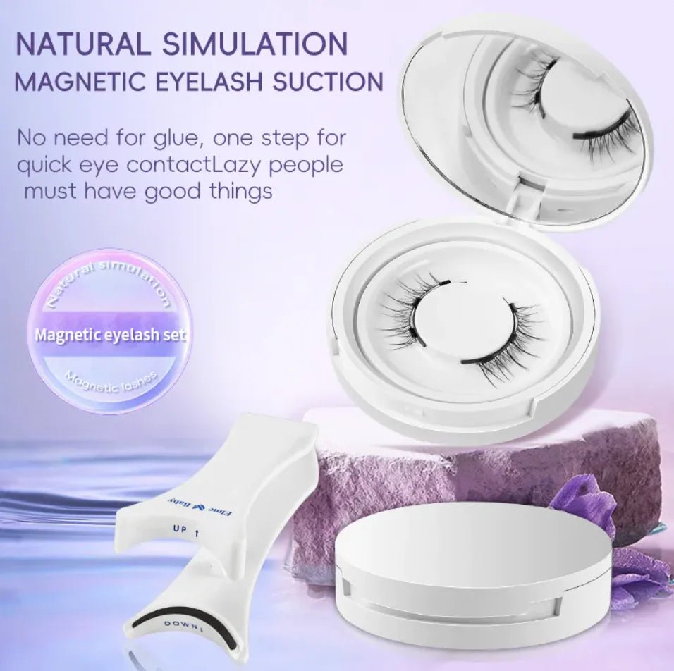 Natural Magnetic Suction False Eyelashes - Super Soft Mink Hair - Eternal flavors