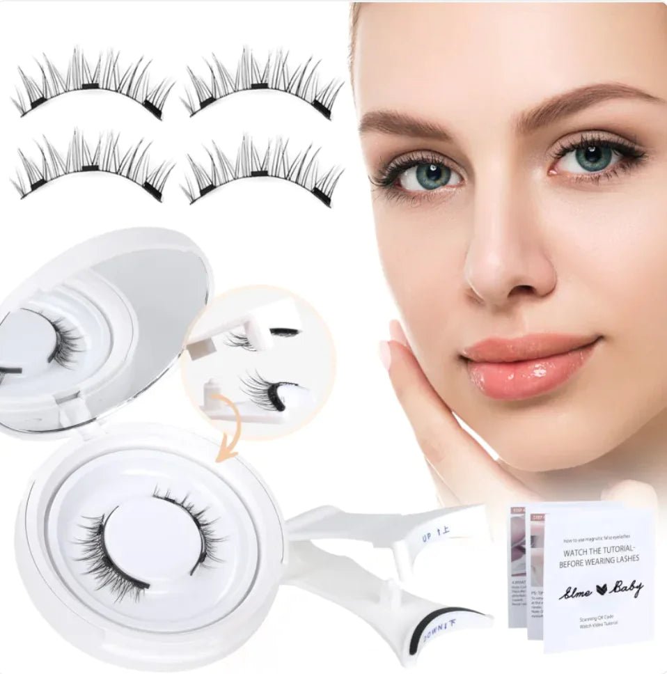 Natural Magnetic Suction False Eyelashes - Super Soft Mink Hair - Eternal flavors