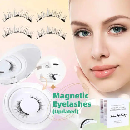 Natural Magnetic Suction False Eyelashes - Super Soft Mink Hair - Eternal flavors