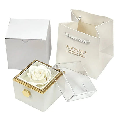 Rotating Rose Soap Flower Gift Box - Eternal flavors