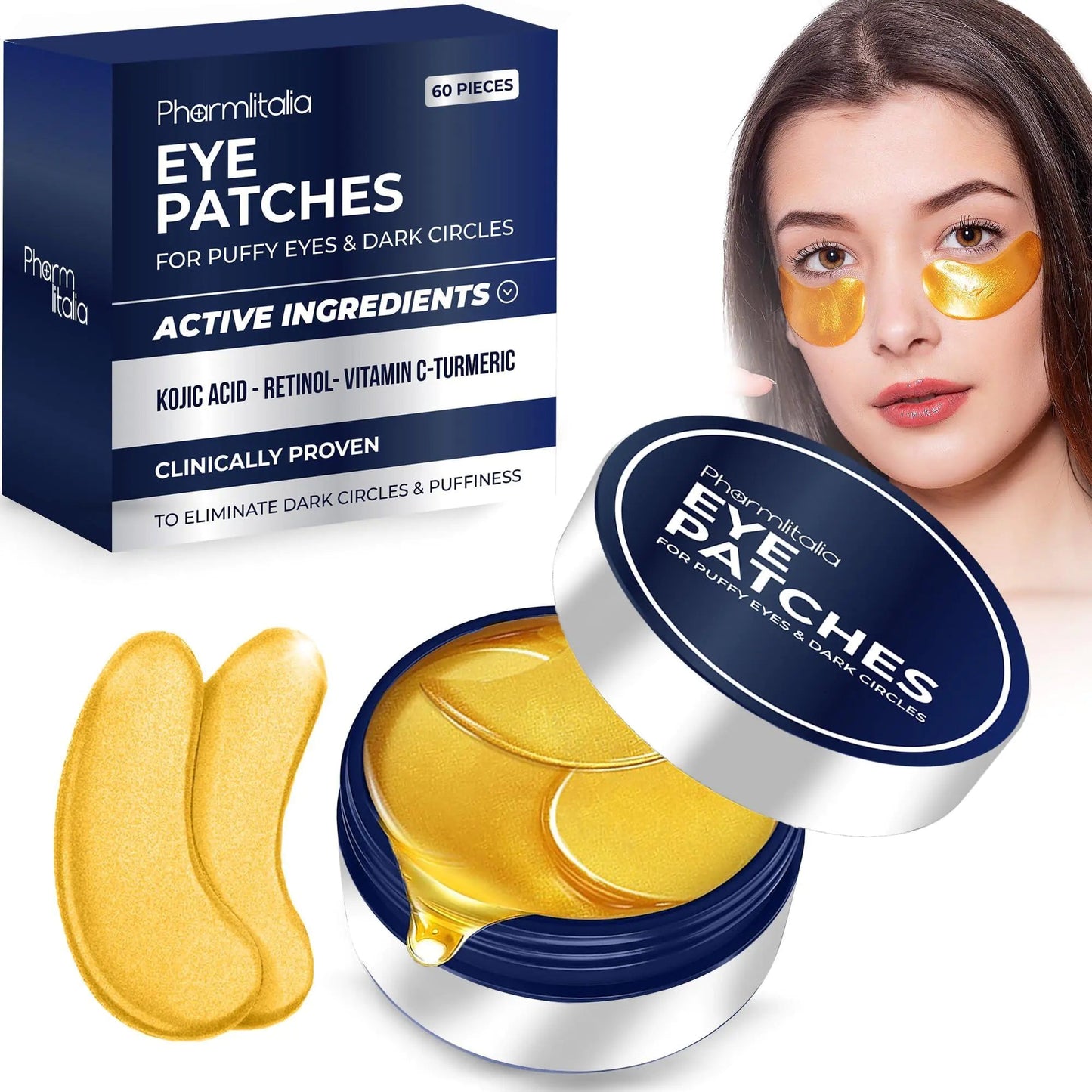 Under Eye Patches For Puffy Eyes And Dark Circles 30 Pair Eye Masks Anti Aging - Eternal flavors