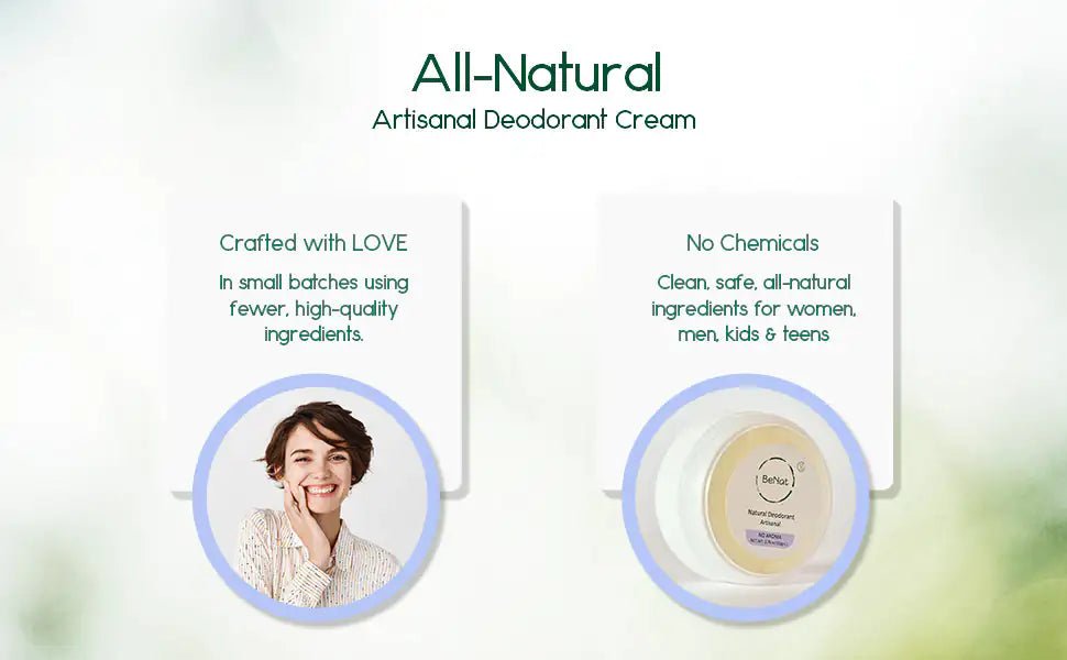 Vegan Deodorant Cream - Eternal flavors